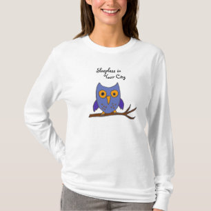 AW-あなたの都市ワイシャツで不眠 Tシャツ