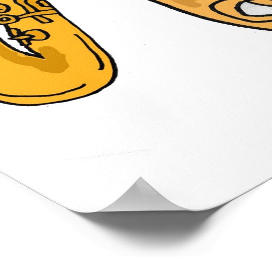 AW – 音楽はソウルポスターに良い ポスター (角)