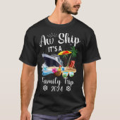 Aw Ship家族旅行2024 Tシャツ (正面)