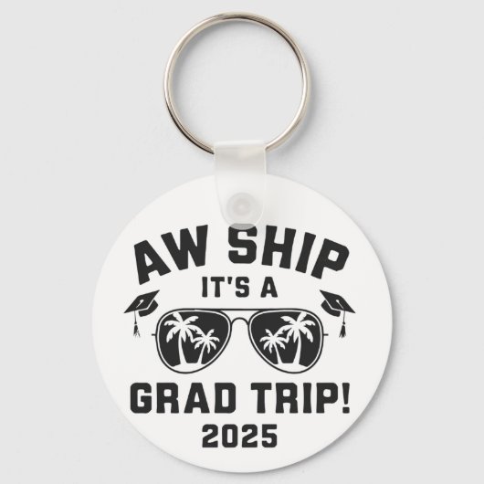 Aw Ship 2025年夏季旅行マッチングの卒業旅行だ キーホルダー (正面)