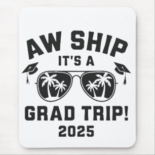 Aw Ship 2025年夏季旅行マッチングの卒業旅行だ マウスパッド