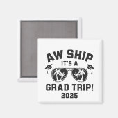 Aw Ship 2025年夏季旅行マッチングの卒業旅行だ マグネット (正面/裏面)