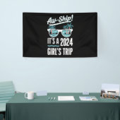 Aw Ship It's A 2024 Girls Trip Girls Cruise Group 横断幕 (トレードショー)