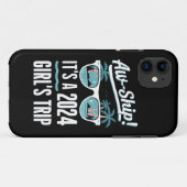 Aw Ship It's A 2024 Girls Trip Girls Cruise Group Case-Mate iPhoneケース (裏面(横))