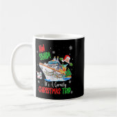 Aw Ship Its A Christmas Cruise Trips 2025 Family M コーヒーマグカップ (左)