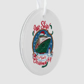 Aw Ship It's A Family Christmasクルーズ旅行 オーナメント (正面)