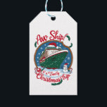 Aw Ship It's A Family Christmasクルーズ旅行 ギフトタグ<br><div class="desc">Aw Shipクリスマス・クルーズ・トリップ・マッチングファミリー</div>