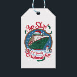 Aw Ship It's A Family Christmasクルーズ旅行 ギフトタグ<br><div class="desc">Aw Shipクリスマス・クルーズ・トリップ・マッチングファミリー</div>