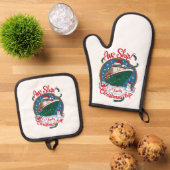 Aw Ship It's A Family Christmasクルーズ旅行 鍋つかみ&鍋敷きセット (トップダウン)