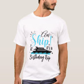 Aw Ship It's A Family Trip Tシャツ (正面)