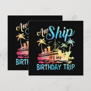 Aw Ship It's My誕生日・トリップ
