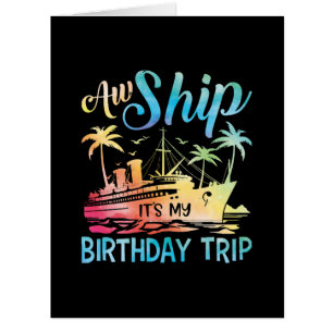 Aw Ship It's My誕生日・トリップ