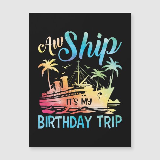 Aw Ship It's My誕生日・トリップ (正面)