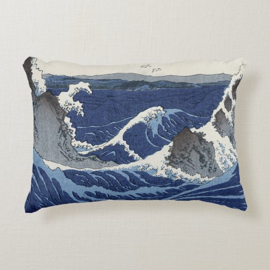 AwaのNarutoの渦の眺め アクセントクッション (正面)