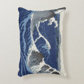 AwaのNarutoの渦の眺め アクセントクッション (正面(垂直))