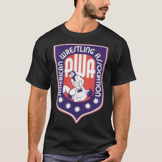 AWA - American Wrestling Association Essential T-S Tシャツ (正面)