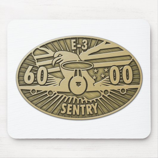 AWACS 6000時間のマウスパッド マウスパッド (正面)