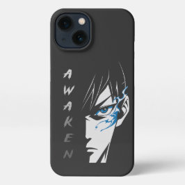 AWAKEN – ハーフ顔アニメTシャツ iPhone 13ケース