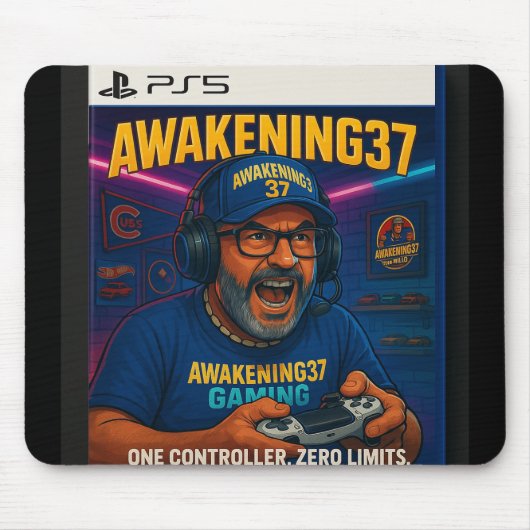 "Awakening37: Next Gen Grind コレクターマウスパッド マウスパッド (正面)