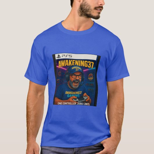 "Awakening37: Next Gen Grind – PS5 エディションTシャツ" Tシャツ (正面)