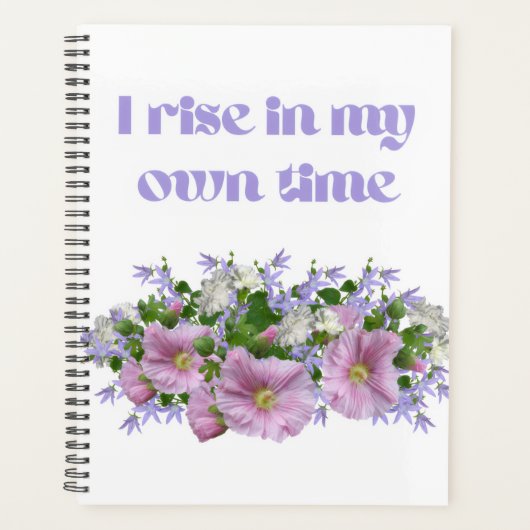 Awakening Energy Floral Planner プランナー手帳 (正面)