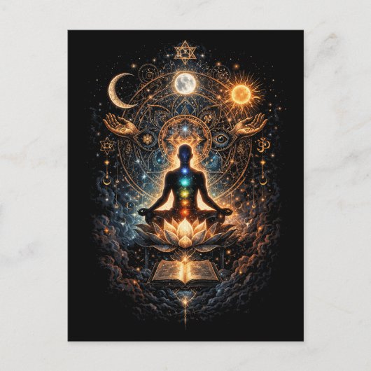 Awakening the Inner Cosmos ポストカード (正面)