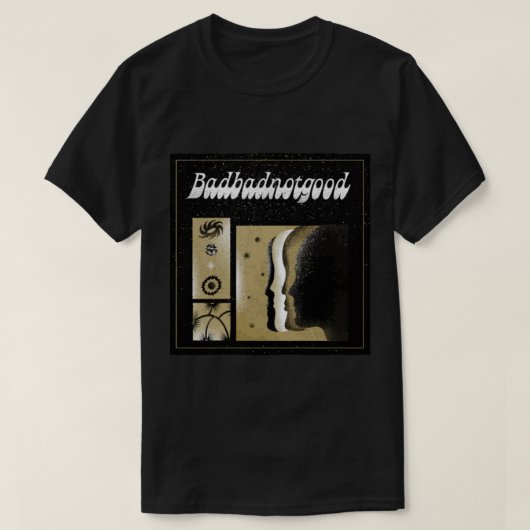 awan,BadBadNotGood-band,madangプレミアムスクープ Tシャツ (デザイン正面)