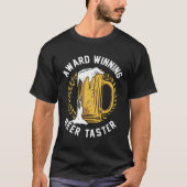 Award Winning Beer Taster Tシャツ (正面)