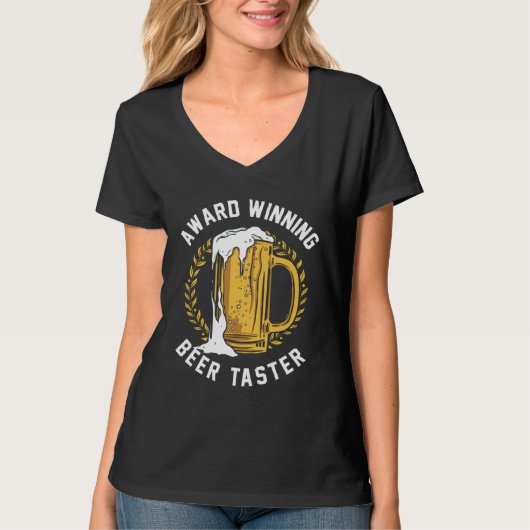 Award Winning Beer Taster Tシャツ (正面)