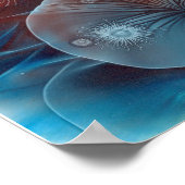 Awarded Abstract Expressionism Hand Painted Art ポスター (角)