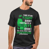Awareness Figh I TBI Traumatic Brain Injury  1 Tシャツ (正面)