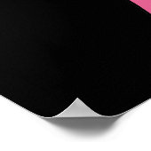 Awareness Matters Grunge Heart - Breast Cancer ポスター (角)