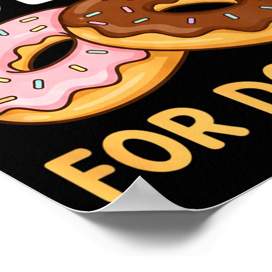 Awareness Will Bolus For Donuts, Diabetes (t1d) Bo ポスター (角)