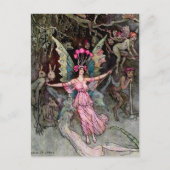 “Away Down Under” by Warwick Goble ポストカード (正面)