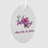 Away With the Fairies Hanging Acrylic Ornament オーナメント (正面)