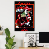 Awbrey Freshman Baseballポスター ポスター (ホームオフィス)