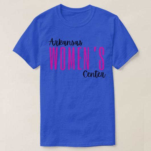 AWC BlackDark PinkスタックTシャツ Tシャツ (デザイン正面)