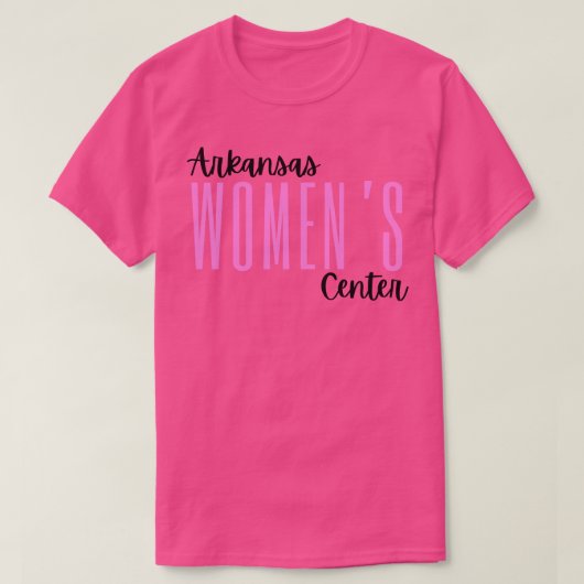 AWC BlackLightピンク重ねTシャツ Tシャツ (デザイン正面)
