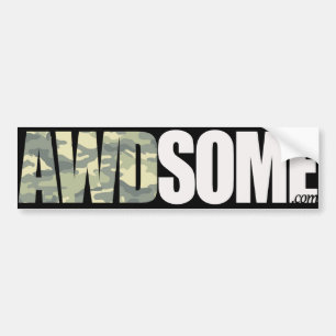 awdsome軍隊 バンパーステッカー