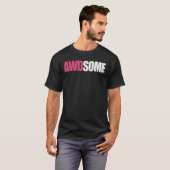 awdsome黒 tシャツ (正面フル)