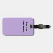 AweとWandingカスタマイズ可能な荷物タグ ラゲッジタグ (裏面横)