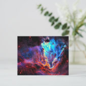 Awe-インスパイアs Color Composite Star Nebula ポストカード (スタンド正面)