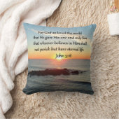 AWE-インスパイアs JOHN 3:16 SUNRISE クッション (ブランケット)