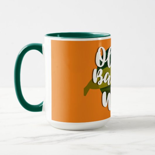 Awe Bay No Know absurd chant マグカップ (左)