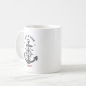 Aweighいかり コーヒーマグカップ (正面左)