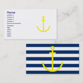 Aweighいかり 名刺 (正面/裏面)