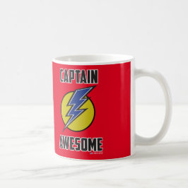AWESOME大尉のおもしろマグカップ コーヒーマグカップ