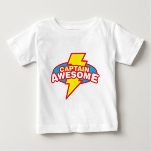 awesome大尉 ベビーTシャツ