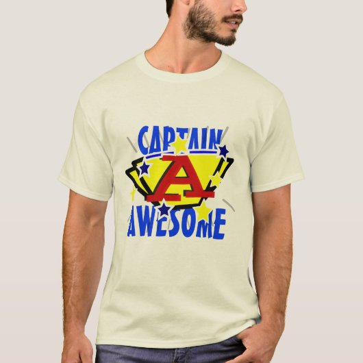 awesome大尉 tシャツ (正面)