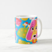 Awesome A Buddy Mug コーヒーマグカップ (正面右)